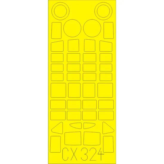 Eduard CX324 1/72 SB2C-4 Sticker for Aircraft