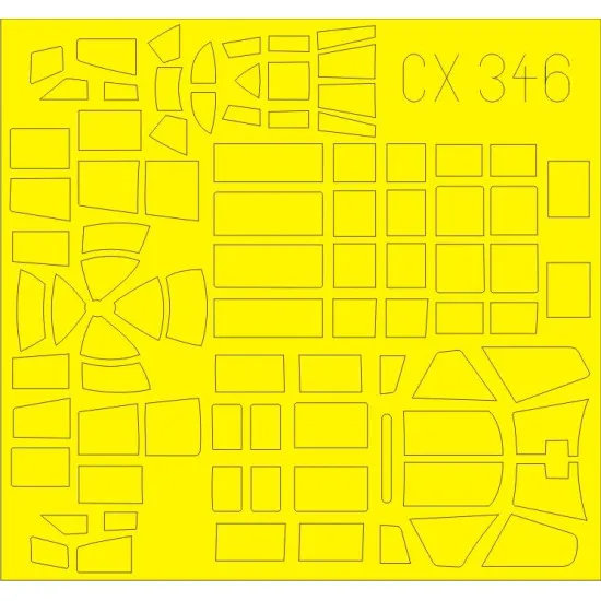 Eduard CX346 1/72 He 115 Sticker for Aircraft