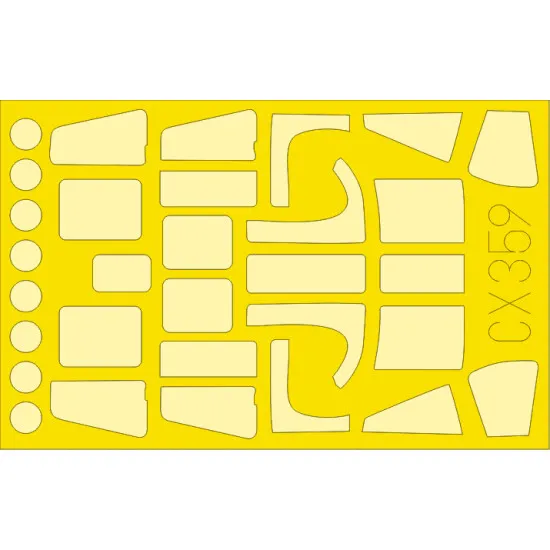 Eduard CX359 1/72 SH-3D Sticker for Aircraft