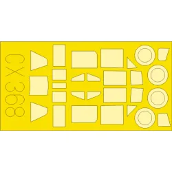 Eduard CX368 1/72 Il-2M3 Sticker for Aircraft