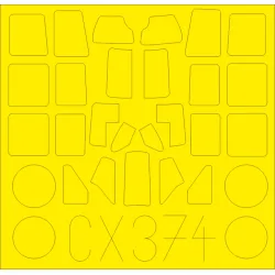 Eduard CX374 1/72 A6M3 Sticker for Aircraft