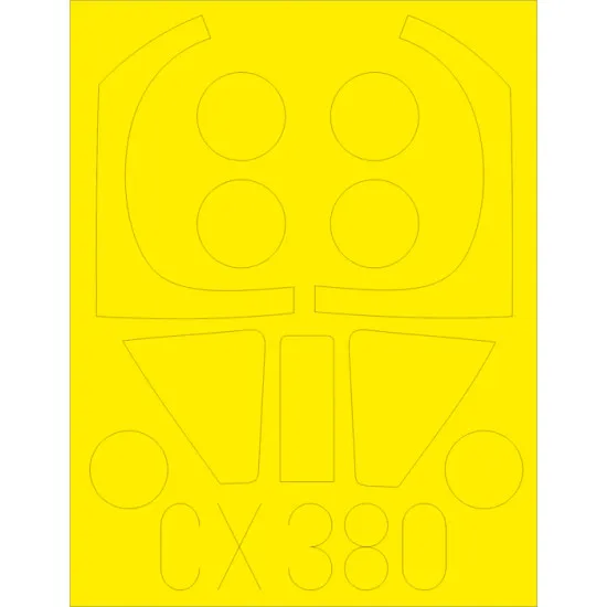 Eduard CX380 1/72 Harrier GR.1 Sticker for Aircraft