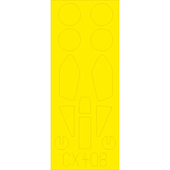 Eduard CX408 1/72 Lightning F.6 Sticker for Aircraft
