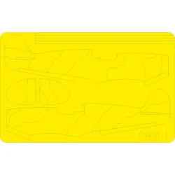 Eduard CX421 1/72 Spitfire camo scheme A Sticker for Aircraft