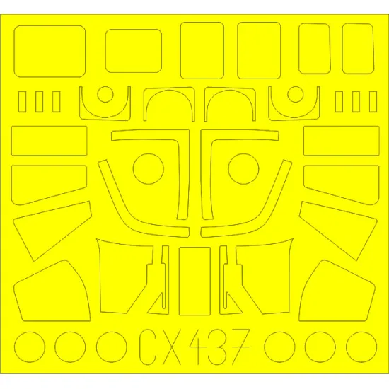 Eduard CX437 1/72 Sea King HC.4 Sticker for Aircraft