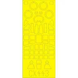 Eduard CX443 1/72 Ju 87B-2 Sticker for Aircraft
