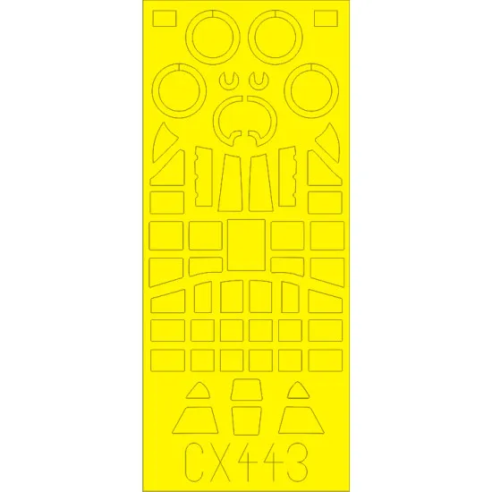 Eduard CX443 1/72 Ju 87B-2 Sticker for Aircraft