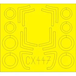 Eduard CX447 1/72 MiG-29 Izdeliye 9-13 Sticker for Aircraft