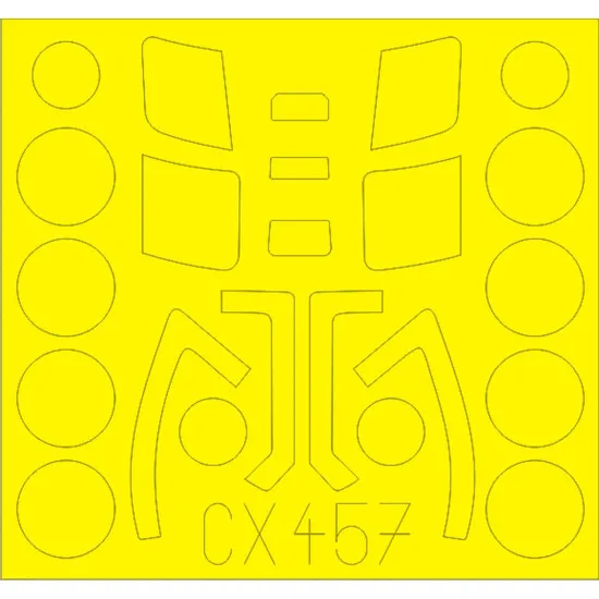Eduard CX457 1/72 Su-24M Sticker for Aircraft