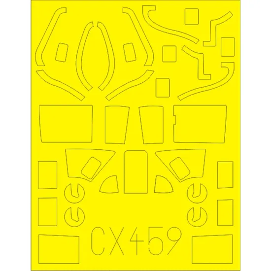 Eduard CX459 1/72 Beaufighter TF Mk.10 Sticker for Aircraft