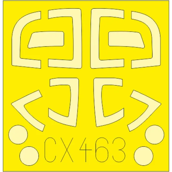 Eduard CX463 1/72 Jet Provost T.3 / T.3a Sticker for Aircraft