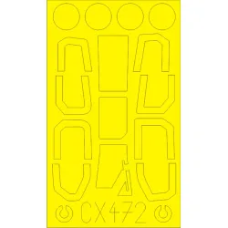 Eduard CX472 1/72 OH-1 Ninja Sticker for Aircraft