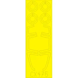 Eduard CX475 1/72 Su-33 Flanker D Sticker for Aircraft