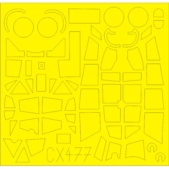 Eduard CX477 1/72 Do 17Z-2 Sticker for Aircraft