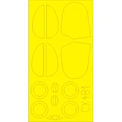 Eduard CX481 1/72 B-534 early series Sticker for Aircraft