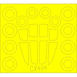 Eduard CX491 1/72 Su-34 Sticker for Aircraft