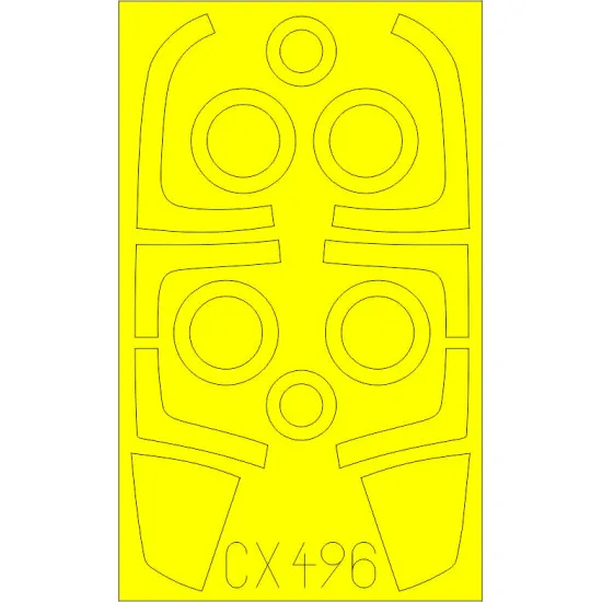 Eduard CX496 1/72 F-15E Sticker for Aircraft