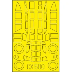 Eduard CX500 1/72 Q1W1 Tokai / Lorna Sticker for Aircraft