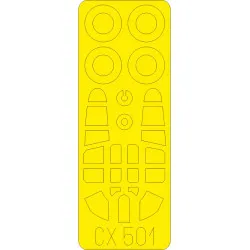 Eduard CX501 1/72 Kittyhawk Mk.Ia Sticker for Aircraft