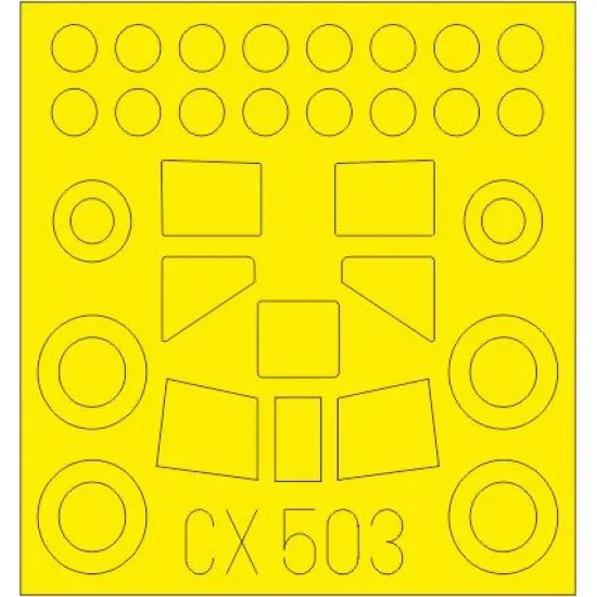 Eduard CX503 1/72 CASA C-212-100 Sticker for Aircraft