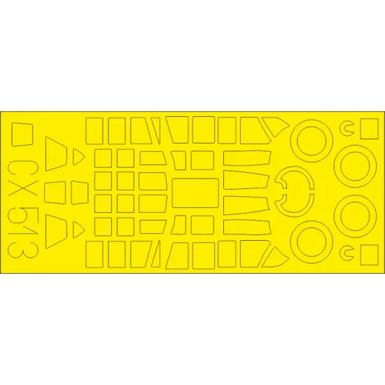 Eduard CX513 1/72 Ju 87B-2/R2 Sticker for Aircraft