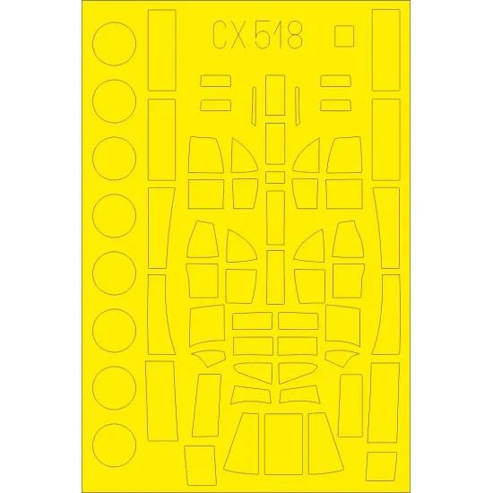 Eduard CX518 1/72 Wellington Mk.Ia/c Sticker for Aircraft