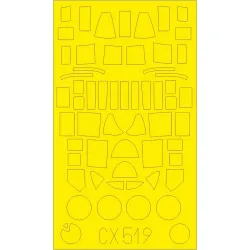Eduard CX519 1/72 P-61B Sticker for Aircraft