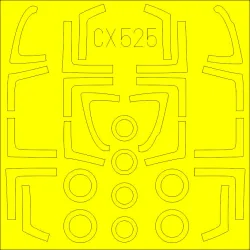 Eduard CX525 1/72 F/A-18F TFace Sticker for Aircraft