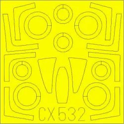 Eduard CX532 1/72 F-14A Sticker for Aircraft