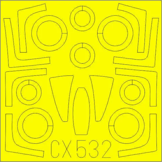 Eduard CX532 1/72 F-14A Sticker for Aircraft