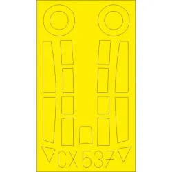 Eduard CX537 1/72 Me 262B-1 Sticker for Aircraft