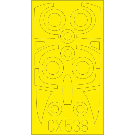 Eduard CX538 1/72 Phantom FGR.2 Sticker for Aircraft