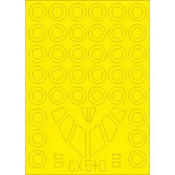 Eduard CX540 1/72 B-58 Sticker for Aircraft