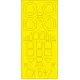 Eduard CX542 1/72 Bf 109G-6 Sticker for Aircraft