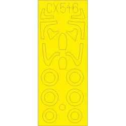 Eduard CX546 1/72 MiG-21F-13 Sticker for Aircraft