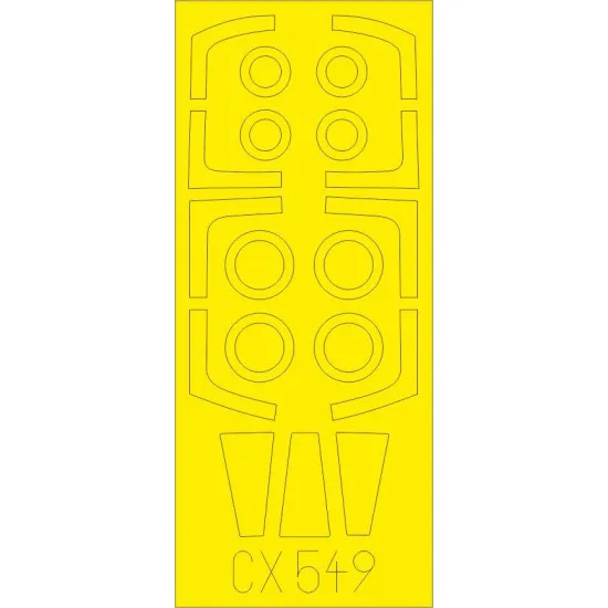 Eduard CX549 1/72 Tornado GR.1 Sticker for Aircraft