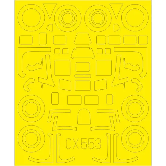 Eduard CX553 1/72 Shackleton MR.3 Sticker for Aircraft