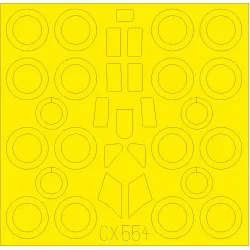 Eduard CX554 1/72 Tu-22 Sticker for Aircraft