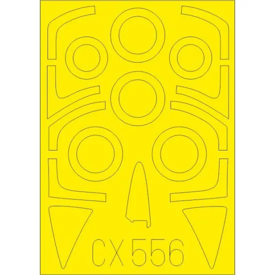 Eduard CX556 1/72 Buccaneer S.2C Sticker for Aircraft