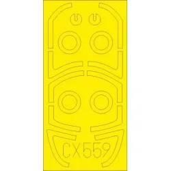 Eduard CX559 1/72 T-4 Sticker for Aircraft