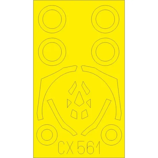 Eduard CX561 1/72 F-35B Sticker for Aircraft