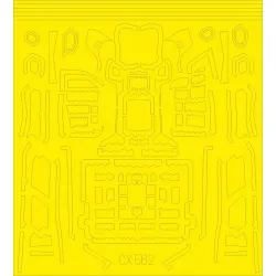 Eduard CX562 1/72 F-35B surface panels Sticker for Aircraft