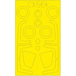 Eduard CX564 1/72 F-15J Sticker for Aircraft