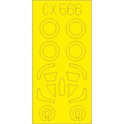 Eduard CX566 1/72 A-4F Sticker for Aircraft