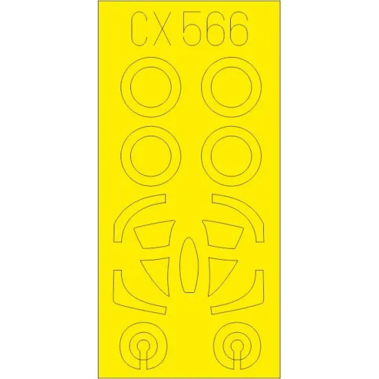 Eduard CX566 1/72 A-4F Sticker for Aircraft