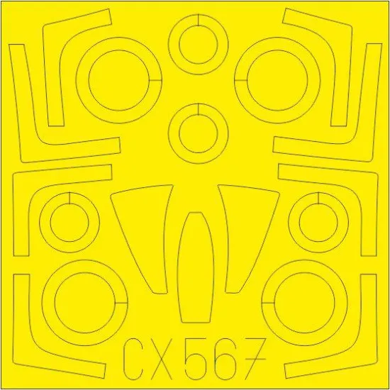 Eduard CX567 1/72 F-14A Sticker for Aircraft