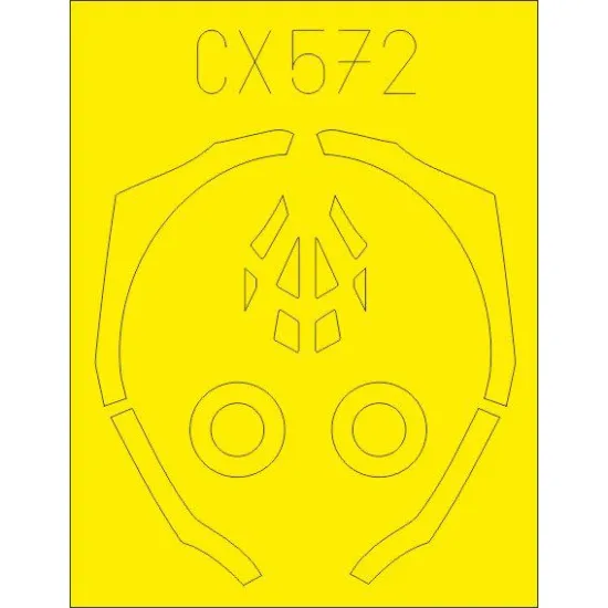 Eduard CX572 1/72 F-35B Sticker for Aircraft