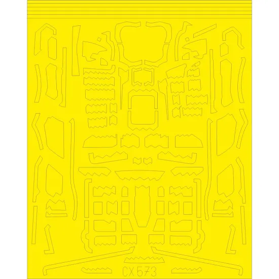 Eduard CX573 1/72 F-35B surface panels Sticker for Aircraft