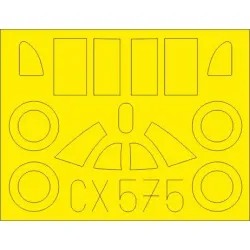 Eduard CX575 1/72 La-5 early Sticker for Aircraft