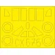 Eduard CX575 1/72 La-5 early Sticker for Aircraft